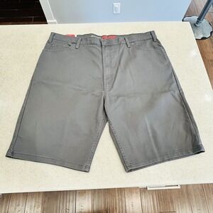 Genuine Dickies Men's Canvas Utility FLEX Duck Shorts, Size 42,Regular Fit, Grey